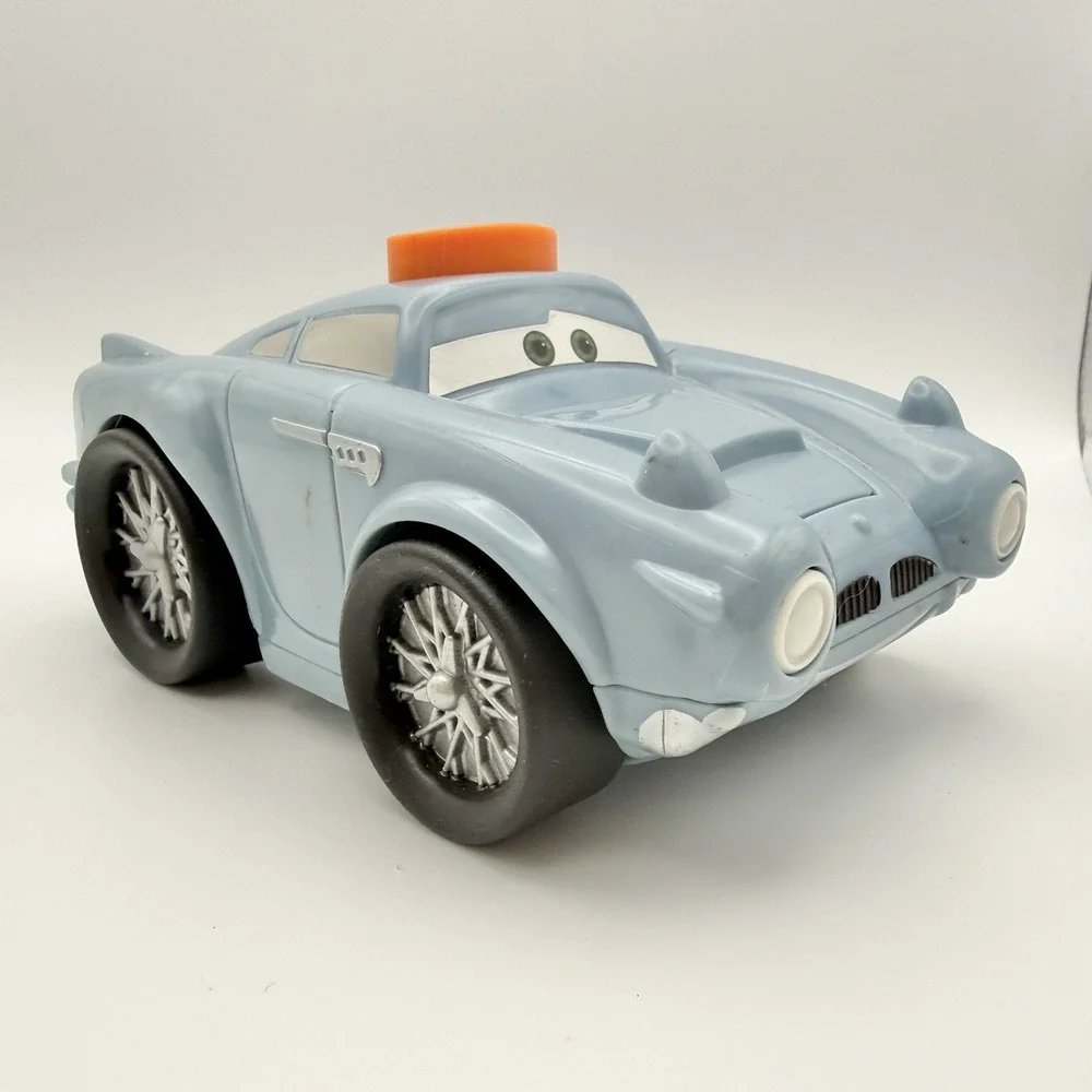 Disney Pixar Cars Finn McMissile Talking Lights‎ 2010 Fisher-Price Mattel Works!